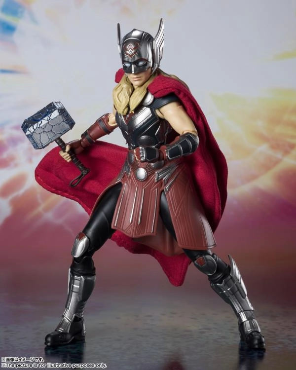 S.H. Figuarts Thor: Love and Thunder Mighty Thor (Jane Foster) Action Figure Ocean Save SpinOff Idea