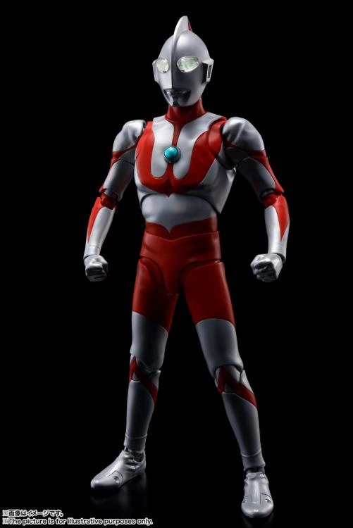 S.H. Figuarts Ultraman Shinkocchou Seihou Ultraman Action Figure Robot Display