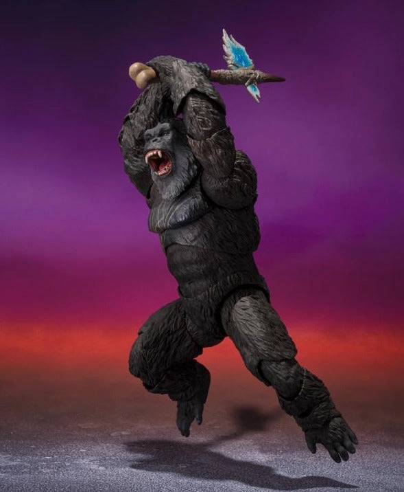 S.H. Monsterarts Godzilla x Kong: The New Empire 2024 Kong Action Figure Exhibition Ready