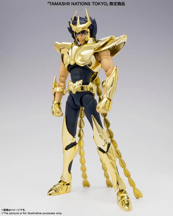 Saint Seiya Myth Cloth EX Phoenix Ikki (New Bronze Cloth -Golden Limited Edition-) Action Figure Exclusive Desktop Toy African Art