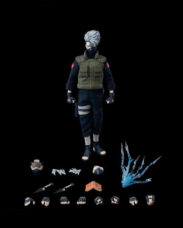 ThreeZero FigZero 1/6 Naruto Kakashi Hatake Action Figure Mindfulness practice Gaming Figure