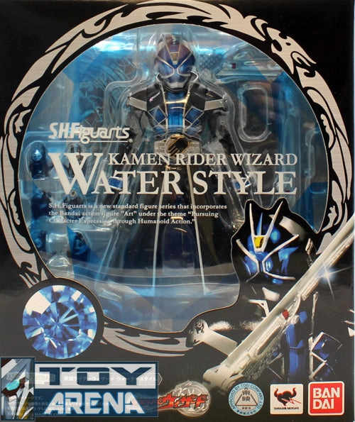 S.H. Figuarts Wizard Water Style Kamen Rider Action Figure Collectible piece Resin Statue