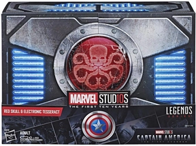 SDCC 2018 Hasbro Marvel Legends Series Red Skull and Electronic Tesseract Action Figure Set Robot Design People's Choice