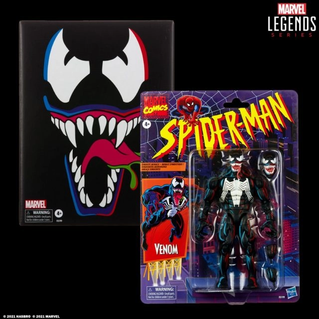 Message Option SDCC 2021 Hasbro Marvel Legends Venom Action Figure