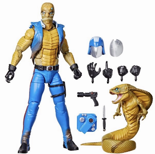 Factory Direct Sculpture Reproduction SDCC 2024 Hasbro G.I. Joe Classified Cobra Commander (Once a Man) Action Figure Exclusive