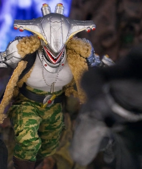 Mezco Toyz ONE:12 Rumble Society Hawk P-40 Action Figure Exclusive Therapeutic Hobby Totem Animal