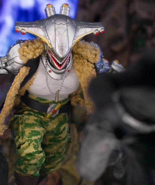 Mezco Toyz ONE:12 Rumble Society Hawk P-40 Action Figure Exclusive Therapeutic Hobby Totem Animal