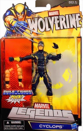 Super Deformed Marvel Legends Wolverine: Cyclops 6 inch (Puck BAF) Action Figure