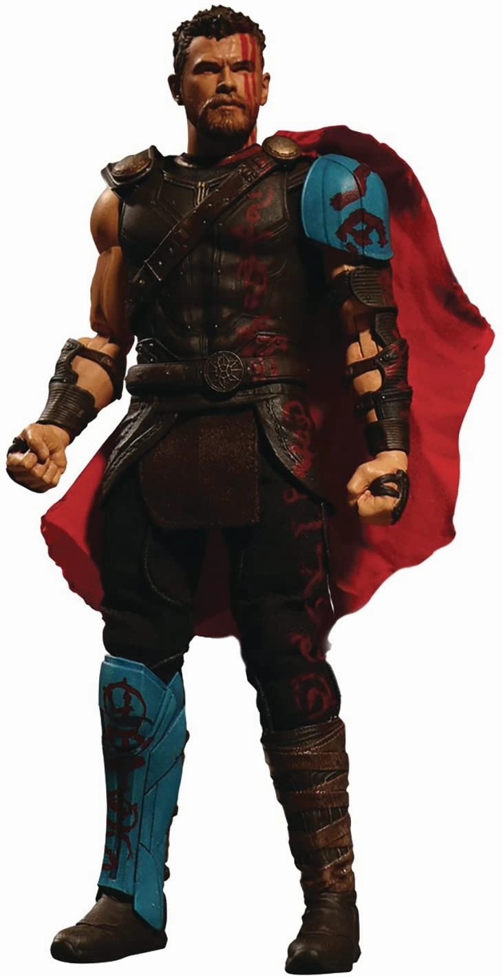 Top Rated Mezco Toyz  ONE:12 Collective: Thor Ragnarok (Gladiator Thor) Action Figure