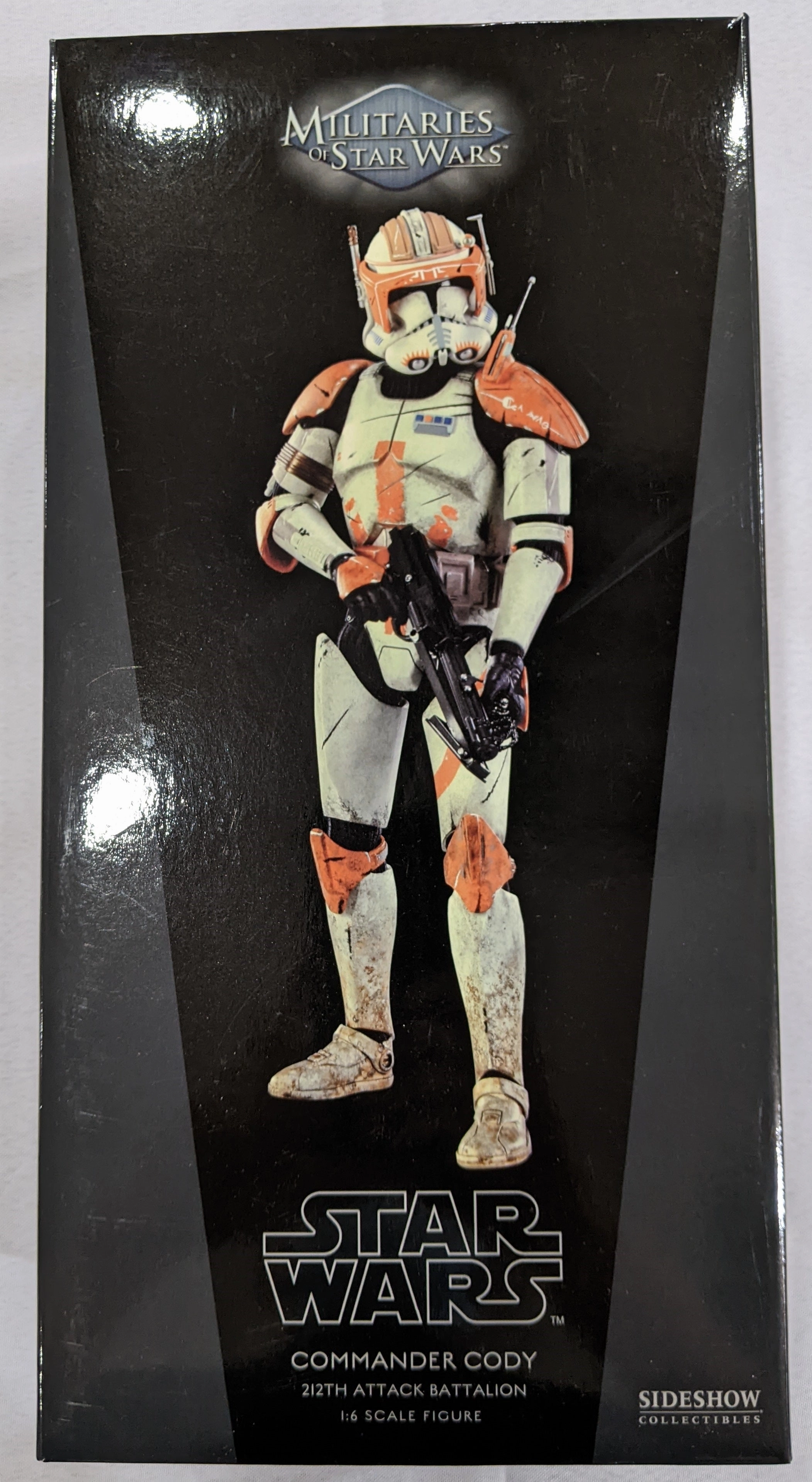 Adventure Character Display Model Sideshow Collectible 1/6 Star Wars Militaries of Star Wars 212th Attack Battalion: Commander Cody Sixth Scale Figure *Open Box*