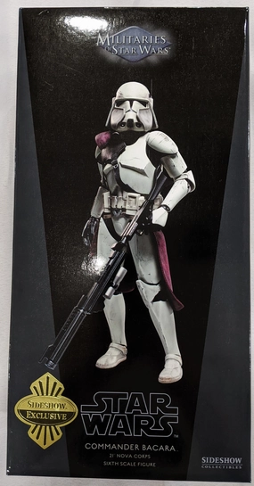 Tool Accessory Miniature Art Sideshow Collectible 1/6 Star Wars Militaries of Star Wars 21st Nova Corps Commander Bacara Sixth Scale Figure *Open Box*