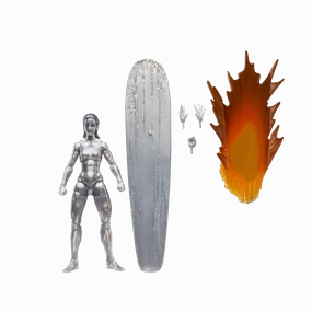 Indie Game Abstract art Marvel Legends The Fantastic Four: First Steps Silver Surfer Action Figure