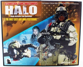 Hot Toys 1/6 Halo High Altitude Low Opening US Navy Seal Team 2 Halo Jumper Action Figure Online Forum Immersive experience
