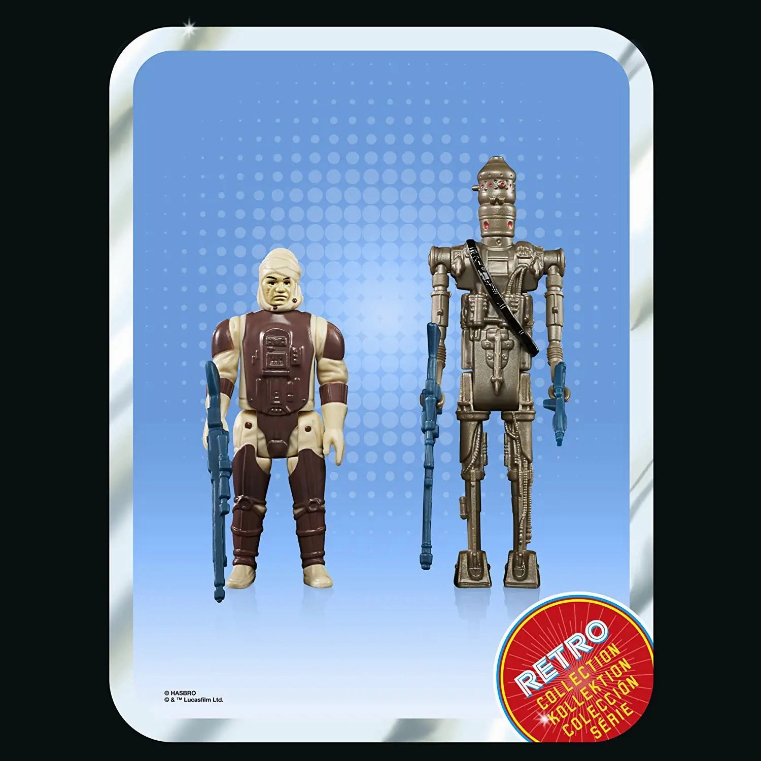 Desktop Hero Star Wars Retro Collection Dengar & IG-88 3.75" Action Figure