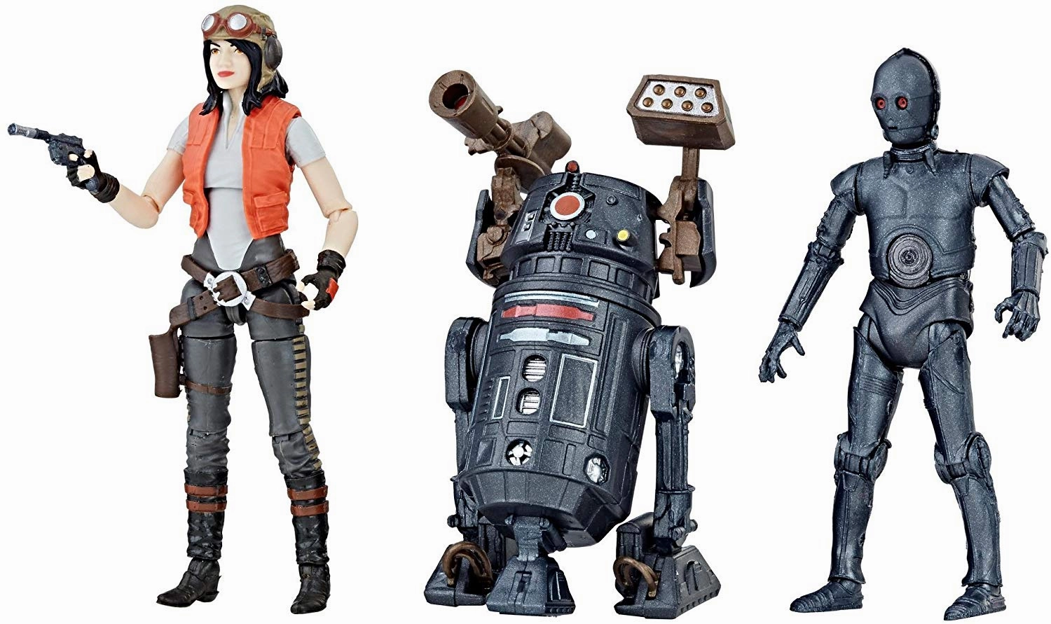 Star Wars The Vintage Collection Doctor Aphra SDCC 3 pack 3.75" Figure 3D printed