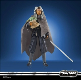 Star Wars Vintage Collection Ahsoka Tano & Grogu 3.75" Action Figure Staff Pick