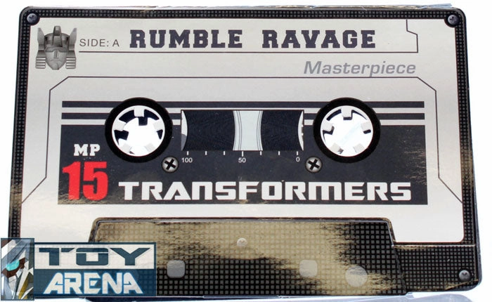 Anime Figure Transformers Masterpiece MP-15 Rumble & Ravage ( Coin Only )