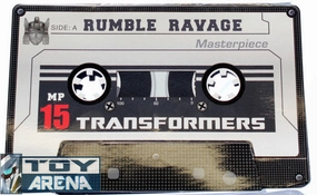 Mainstream Appeal DIY Model Transformers Masterpiece MP-15 Rumble & Ravage ( Coin Only )