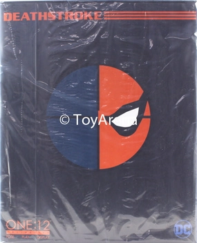 Mezco Toyz ONE:12 Collective: Deathstroke Action Figure Personalized Exhibit Egyptian Art