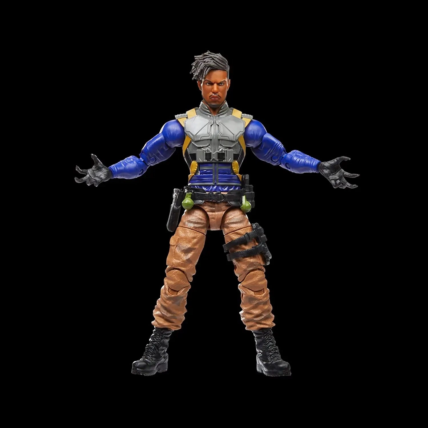 app connected Artistic Sculpture Marvel Legends What IF..? Killmonger Exclusive Action Figure