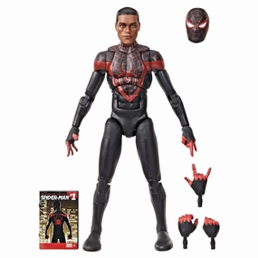 Sitting Figure Marvel Legends Ultimate Spider-Man Miles Morales Comics Action Figure