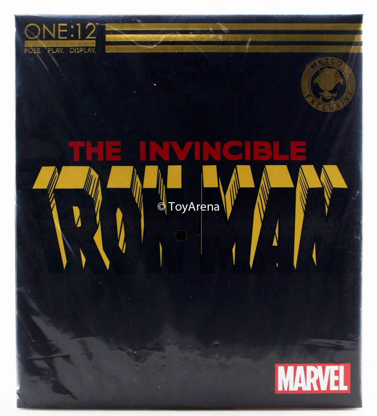 Mezco Toyz ONE:12 Collective: The Invincible Iron Man: Armor Model 42 Edition Action Figure Paleontology Model Collectible Statue