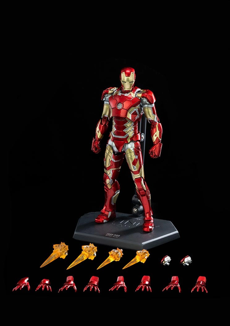 ThreeZero 1/12 Avengers: Age of Ultron Infinity Saga Iron Man Mark XLIII 43 DLX Scale Figure Painting Kit Interchangeable Part