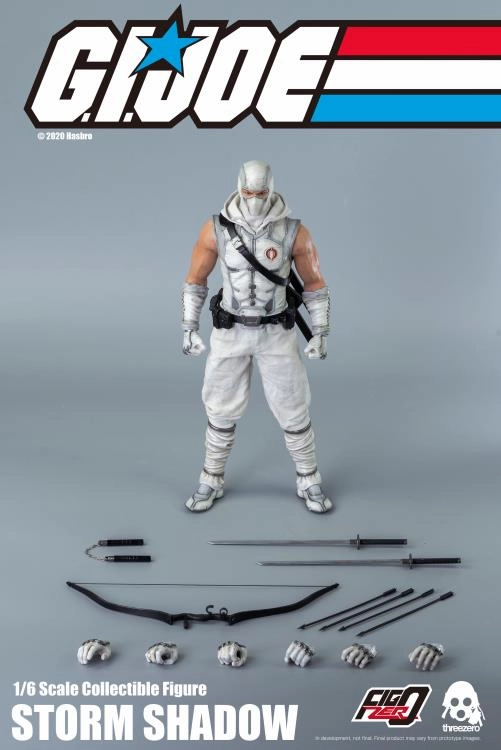 ThreeZero 1/6 G.I. Joe Storm Shadow Sixth Scale Figure Congratulations Present