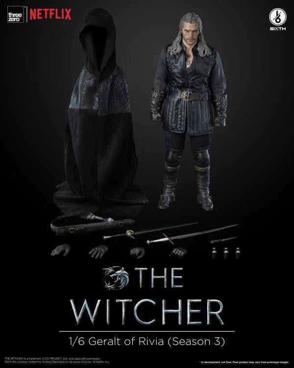 Kitchen Decor ThreeZero 1/6 The Witcher (Netflix) Geralt of Rivia (Season 3) Action Figure