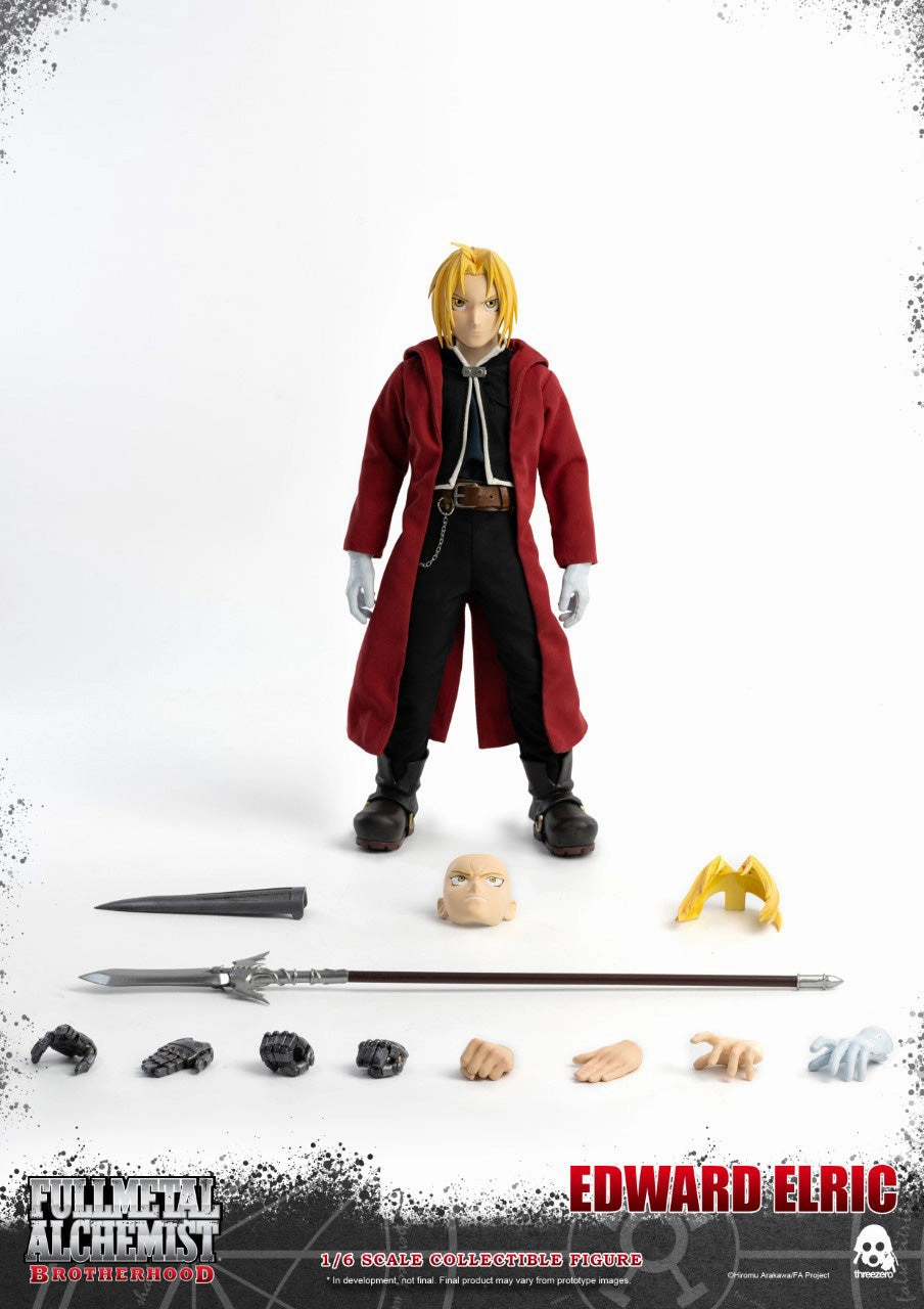 ThreeZero FigZero 1/6 Fullmetal Alchemist: Brotherhood Edward Elric Scale Action Figure Indie Game
