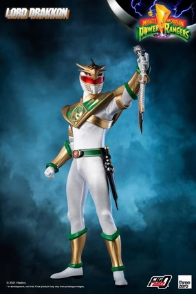 Battle Statue ThreeZero FigZero 1/6 Mighty Morphin Power Rangers Lord Drakkon Sixth Scale Figure