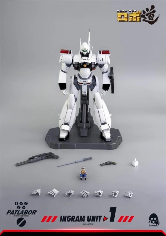 ThreeZero Patlabor ROBO-DOU Ingram Unit 1 1/35 Scale Figure Metaverse Asset