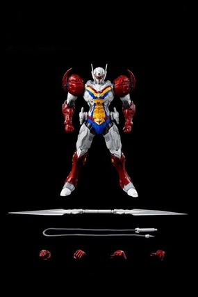 ThreeZero Tekkaman The Space Knight ROBO-DOU Tekkaman (Threezero Redesign) Diecast Action Figure Dynamic Sculpture