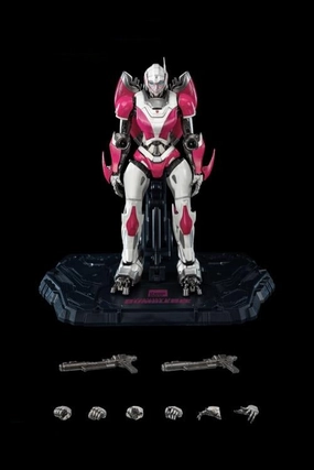 ThreeZero Transformers Bumblebee Arcee DLX Action Figure Safe For Children Teen Bedroom
