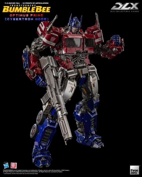ThreeZero Transformers Bumblebee Optimus Prime (Cybertron Mode) DLX Action Figure Wild Animal Branded Product