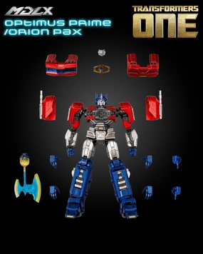 Multiple Accessories ThreeZero Transformers One Optimus Prime / Orion Pax MDLX Action Figure