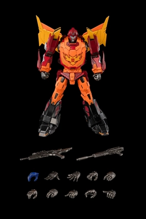 Bronze Cast VR Experience ThreeZero Transformers Rodimus Prime MDLX Scale Figure