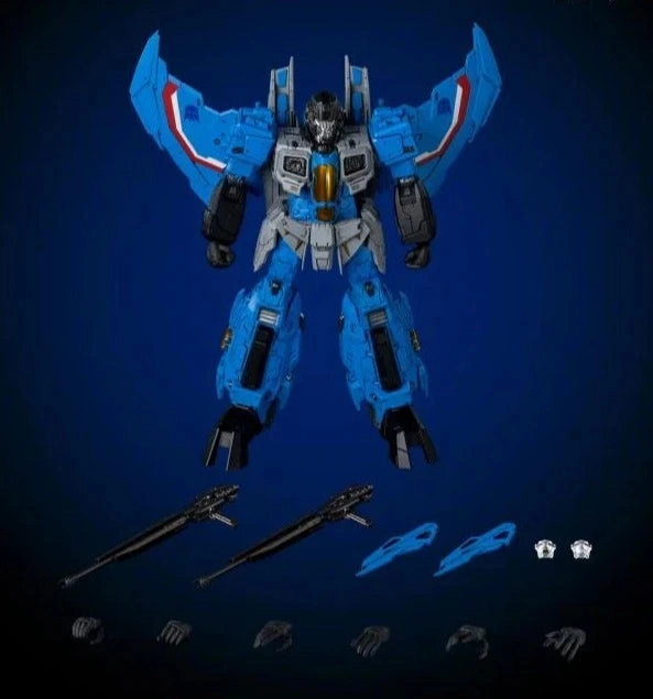 Display Cabinet ThreeZero Transformers Thundercracker MDLX Action Figure