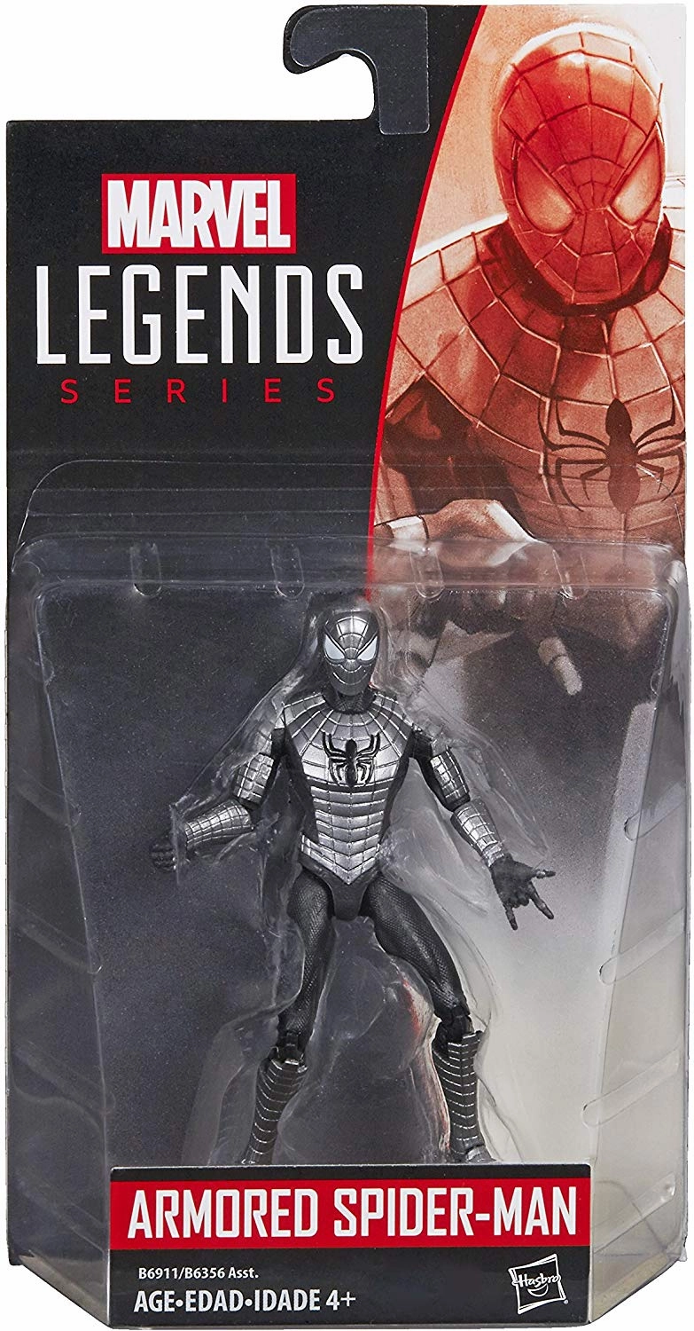Marvel Legends Series Armored Spiderman wave 2 Action Figure Workstation Decor