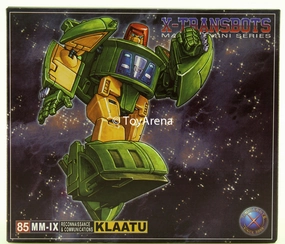 Xtransbots Master Mini Series MM-IX Klaatu Action Figure Anime Series Collectors Toy