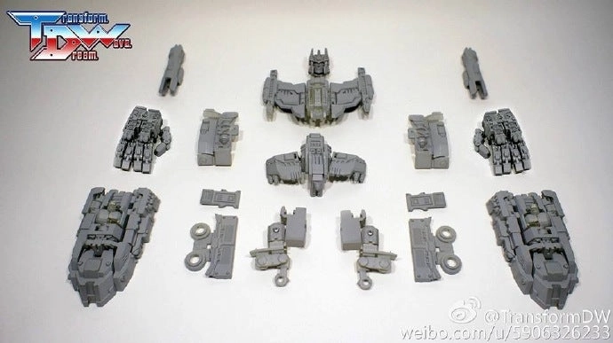 Non toxic Limited Toy Transform Dream Wave TCW-02 Combiner Wars Defensor