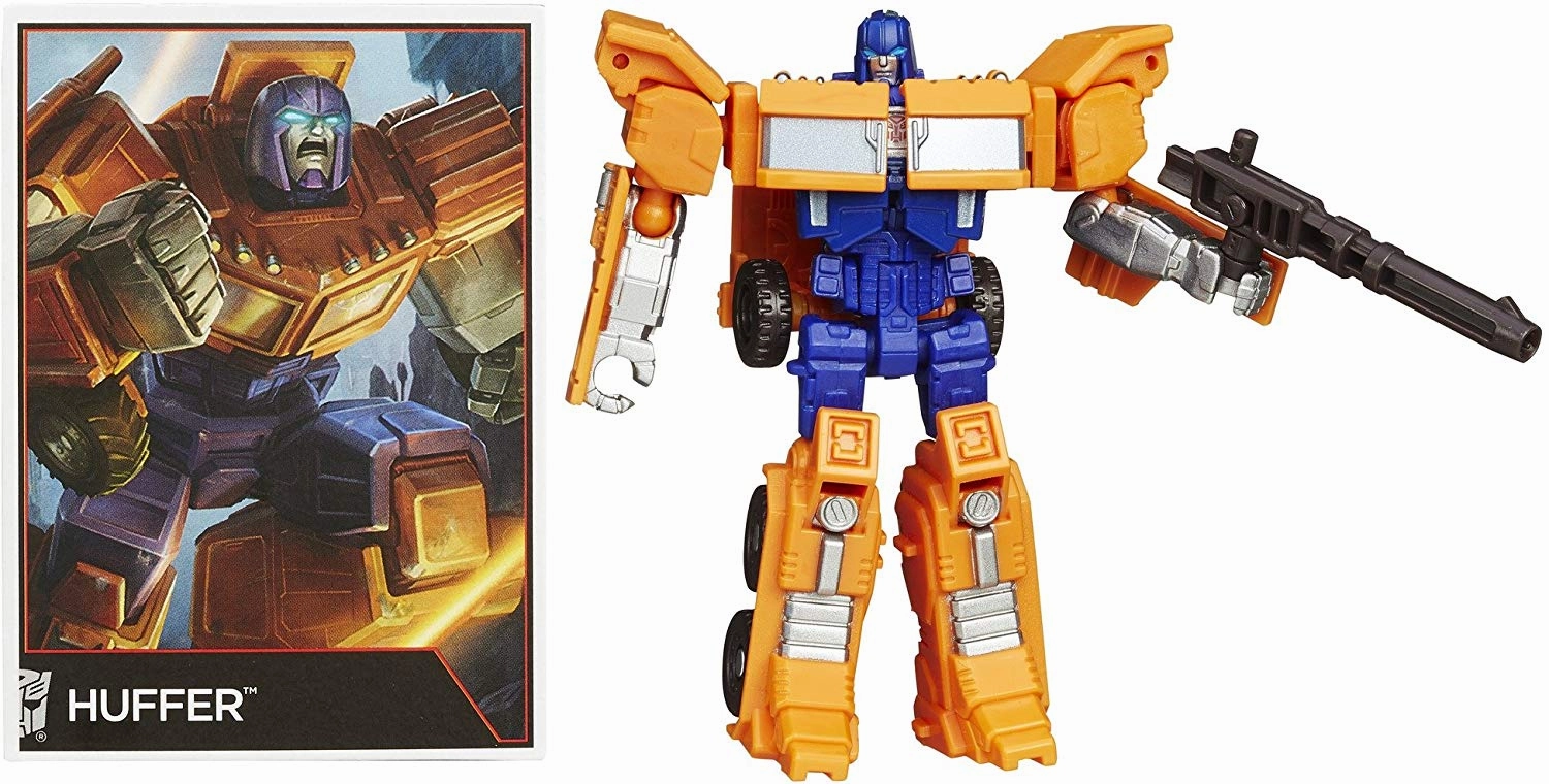 Retail Package Vinyl Model Transformers Generations Cobiner Wars Legends Class Huffer Action Figure