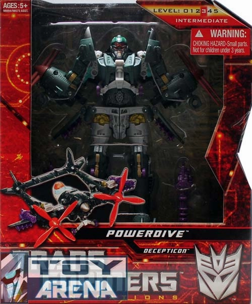 Transformers Generations Decepticon Powerdive Voyager Asia Exclusive GDO Action figure Astronaut Figure