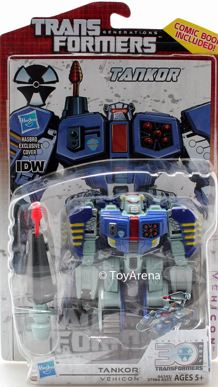 Religious Figure Bronze Cast Transformers Generations Deluxe Class Vehicon Tankor Thrilling 30 IDW