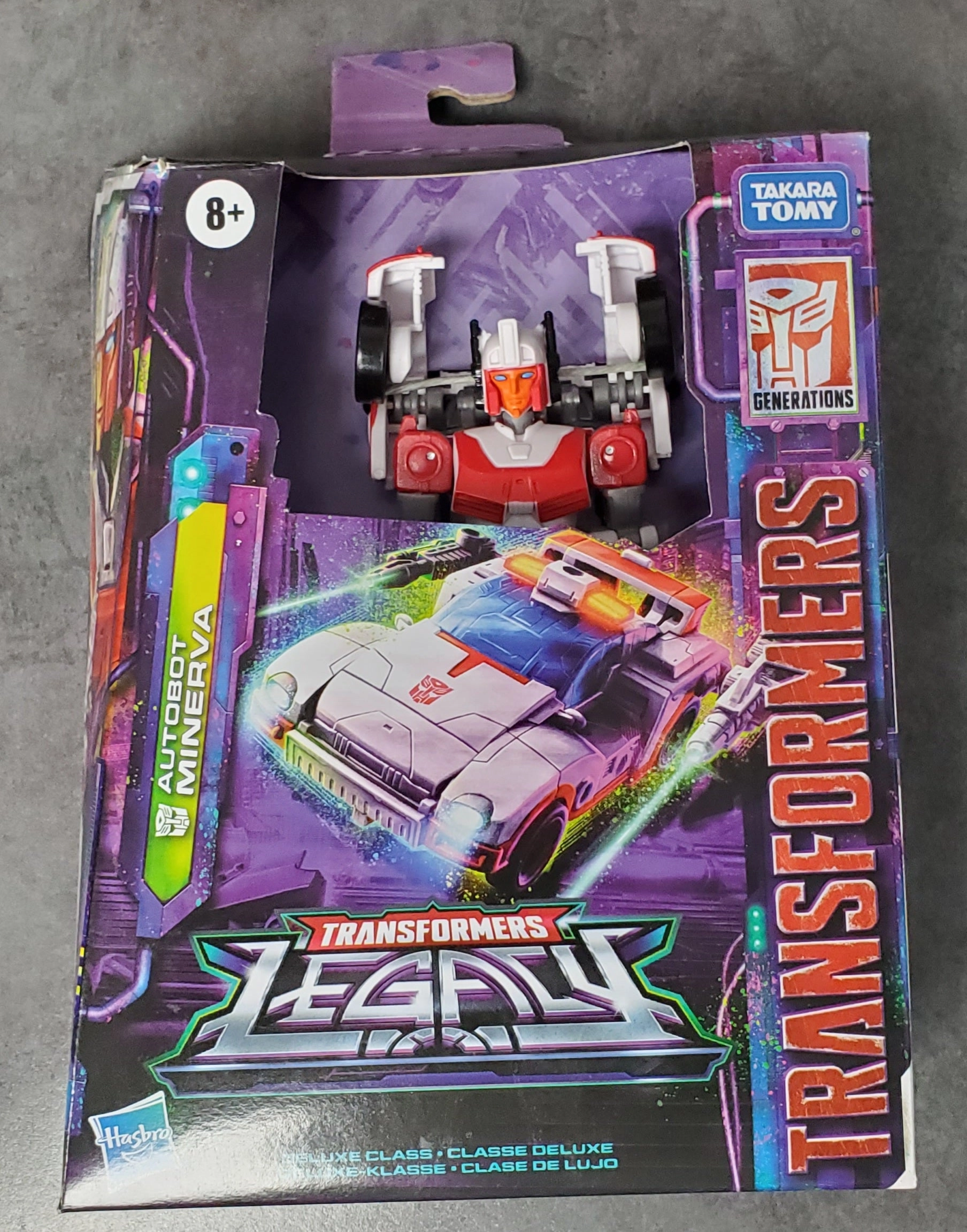 Miniature Replica Transformers Generations Legacy Deluxe Class Minerva Action Figure