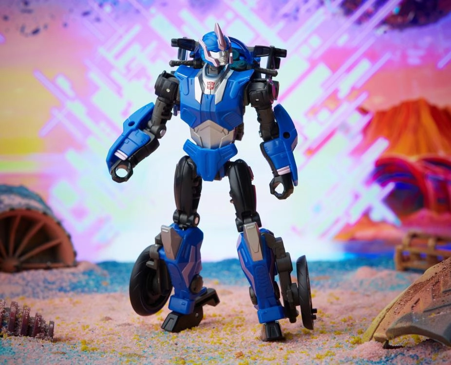 YouTube Background Geek Culture Transformers Generations Legacy Deluxe Class Prime Universe Arcee Action Figure