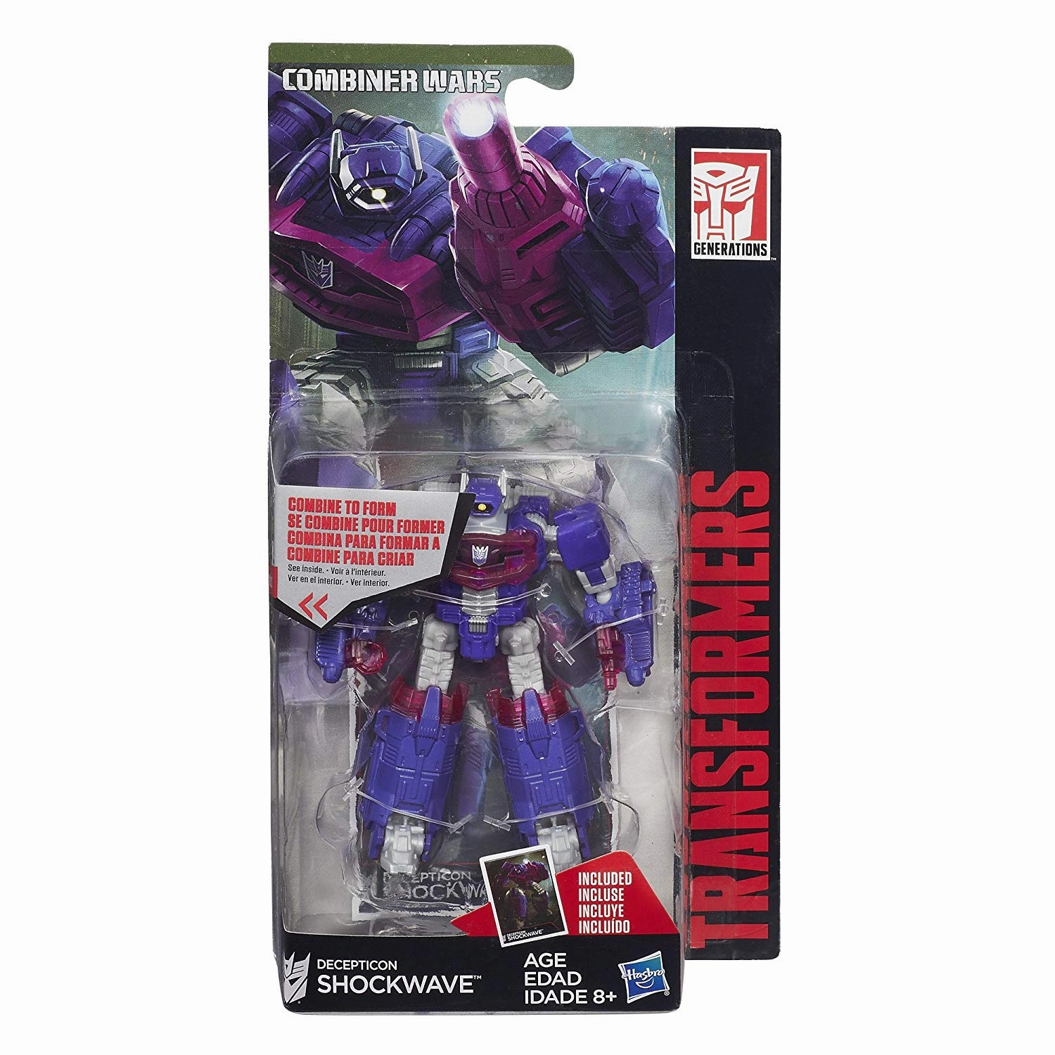 Transformers Generations Legends Combiner Wars Shockwave Action Figure PVC Model Superhero Model