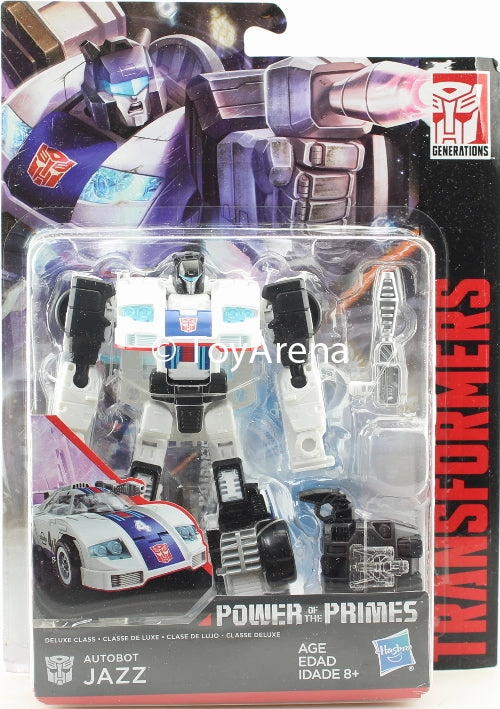 Geek Culture Transformers Generations Power of the Primes Deluxe Class Jazz Figure