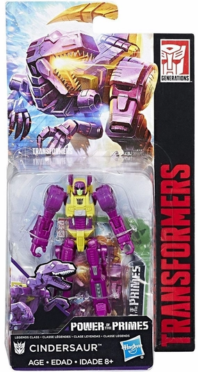 Superhero Statue Transformers Generations Power of the Primes Legend Cindersaur Figure