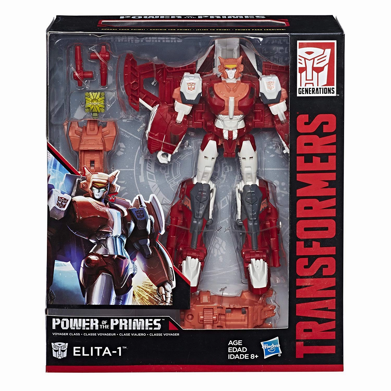 Transformers Generations Power of the Primes Voyager Class Elita 1 Figure Anime Merch Anime Toy